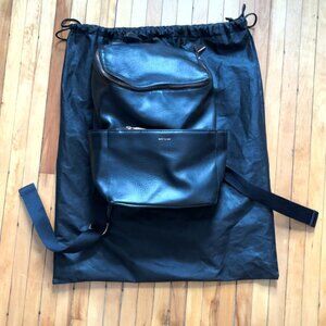 Black & Rose Gold Matt & Natt Backpack